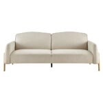 MOLINO Καναπές - Κρεβάτι Σαλονιού - Καθιστικού, Ύφασμα Μπεζ 218x85x83cm Bed:218x112x42cm - Image 10