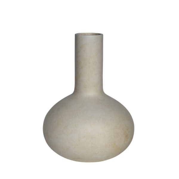 VASE-3 Βάζο Cement, Απόχρωση Beige Φ40x55cm Φ40x55cm - Image 4