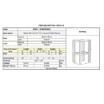 ΟΞΙΑ Σκαμπό BAR Τετράγωνο, Λούστρο Φυσικό 35x35x77cm (ΚάθισμαΦ30cm) - Image 6