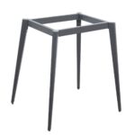 VIDAL Βάση Τραπεζιού Μέταλλο Βαφή Μαύρο (6,50 Kg) για Επιφάνεια από 80x80cm 81x81x72cm - Image 4