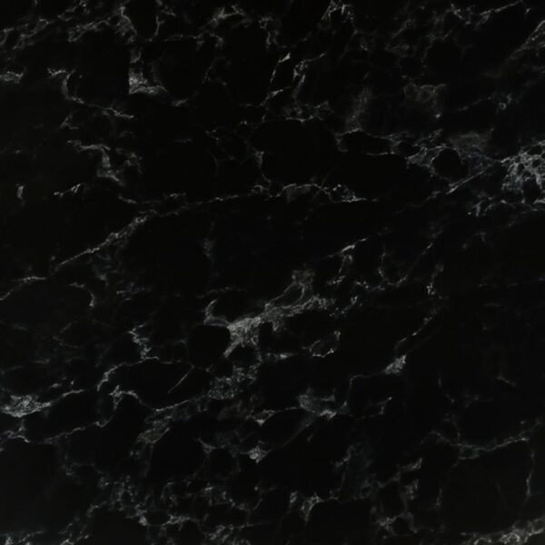 HPL (High Pressure Laminated) Επιφάνεια Τραπεζιού Απόχρωση Black Marble, UV 60x60cm/12mm - Image 4
