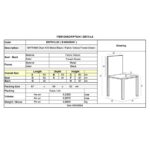 MYRIAM K/D Καρέκλα Τραπεζαρίας Μέταλλο Βαφή Μαύρο, Ύφασμα Velure Forest Green ( Συσκ.4 ) 50x56x83cm - Image 3