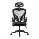 BF3050 Πολυθρόνα Γραφείου- Διευθυντή, Mesh Μαύρο-Γκρι, Μπράτσα up-down 63x63x118/128cm - Image 10