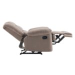 JULIA Πολυθρόνα Relax Σαλονιού - Καθιστικού, Ύφασμα Cappuccino 93x90x100cm - Image 10