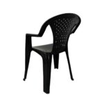 PORTOFINO Πολυθρόνα Τραπεζαρίας Κήπου - Βεράντας, PP Ανθρακί, Στοιβαζόμενη 57x56x80cm - Image 7