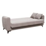 JEROM Καναπές – Κρεβάτι με Αποθηκευτικό Χώρο, 3Θέσιος Ύφασμα Cappuccino Sofa:210x85x83cm Bed:105x180cm - Image 12