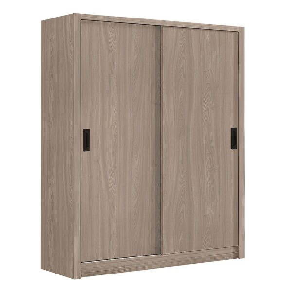 VANITY Ντουλάπα Δίφυλλη - Συρόμενη, Απόχρωση Sonoma Oak 160x60x200cm - Image 5