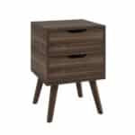 ALINA Κομοδίνο Απόχρωση Καρυδί 29x29x44cm - Image 5