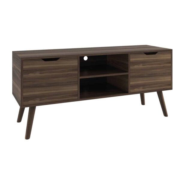 ALINA Έπιπλο TV Απόχρωση Καρυδί 120x38x58cm - Image 4