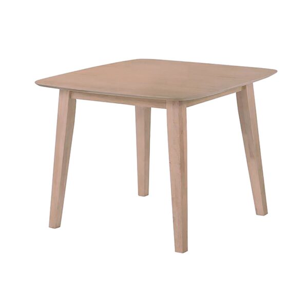 DOM Τραπέζι, Mdf Απόχρωση Oak 80x80x74cm - Image 4