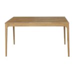 CARTER Τραπέζι Τραπεζαρίας, Απόχρωση Φυσικό 140x80x75cm - Image 4