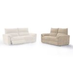 DALLAS Καναπές 2-θέσιος Σαλονιού - Καθιστικού, Ύφασμα Μπεζ 166x95x98cm - Image 6