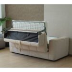 NORRIS Καναπές - Κρεβάτι 3Θέσιος, Ύφασμα Water Repellent Μπεζ 209x99x70 Κρεβάτι:140x190cm - Image 8