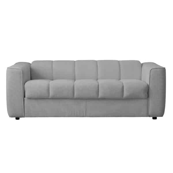 NORRIS Καναπές - Κρεβάτι 3Θέσιος, Ύφασμα Water Repellent Ανοιχτό Γκρι 209x99x70 Κρεβάτι:140x190cm - Image 7