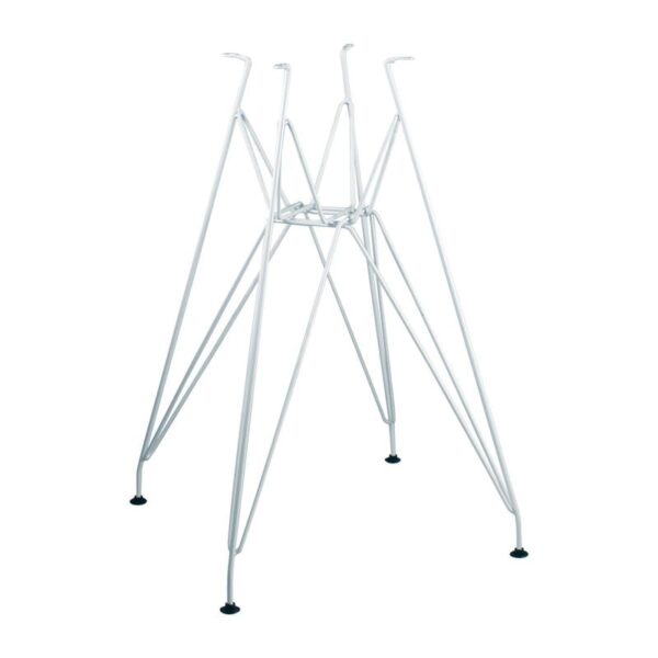 EIFEL Βάση Τραπεζιού Μέταλλο Βαφή Άσπρο (2,60 kg) 50x50x75cm - Image 3