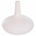 ΕΠΙΤΡΑΠΕΖΙΟ ΔΙΑΚΟΣΜΗΤΙΚΟ ΒΑΖΟ DENI HM4663.02M FIBER CEMENT ΣΕ ΛΕΥΚΟ--Φ30x29.5Υεκ - Image 3