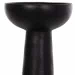 ΕΠΙΤΡΑΠΕΖΙΟ ΔΙΑΚΟΣΜΗΤΙΚΟ ΒΑΖΟ LEKKAN HM4664.01L ΤΕΡΑΚΟΤΑ ΣΕ ΜΑΥΡΟ--Φ18x38Υεκ. - Image 4