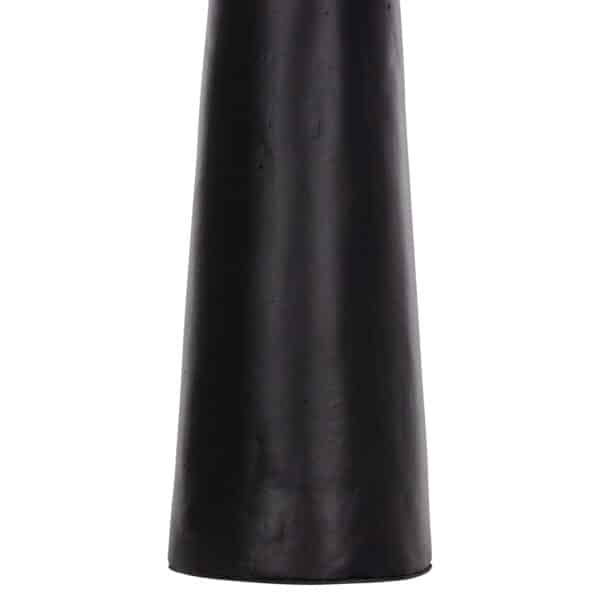 ΕΠΙΤΡΑΠΕΖΙΟ ΔΙΑΚΟΣΜΗΤΙΚΟ ΒΑΖΟ LEKKAN HM4664.01L ΤΕΡΑΚΟΤΑ ΣΕ ΜΑΥΡΟ--Φ18x38Υεκ. - Image 5