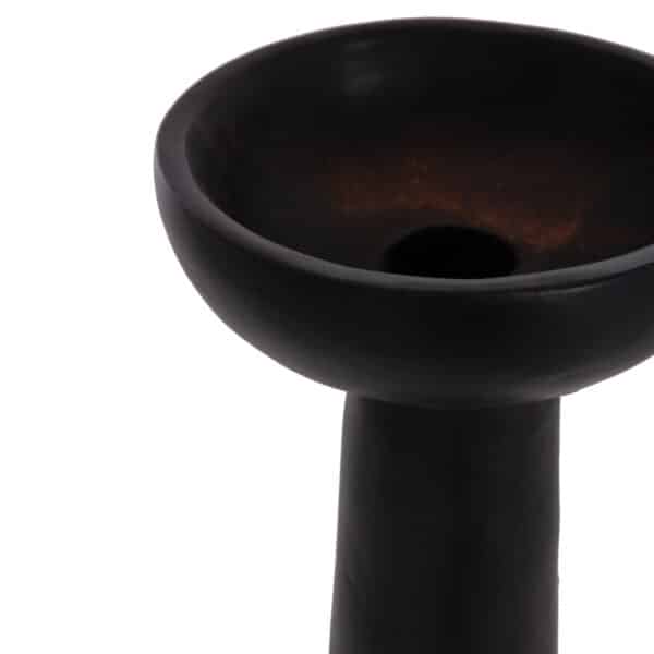 ΕΠΙΤΡΑΠΕΖΙΟ ΔΙΑΚΟΣΜΗΤΙΚΟ ΒΑΖΟ LEKKAN HM4664.01L ΤΕΡΑΚΟΤΑ ΣΕ ΜΑΥΡΟ--Φ18x38Υεκ. - Image 6