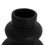 ΕΠΙΤΡΑΠΕΖΙΟ ΔΙΑΚΟΣΜΗΤΙΚΟ ΒΑΖΟ LEMA HM4664.01M ΤΕΡΑΚΟΤΑ ΣΕ ΜΑΥΡΟ--Φ22x29Υεκ. - Image 4