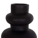 ΕΠΙΤΡΑΠΕΖΙΟ ΔΙΑΚΟΣΜΗΤΙΚΟ ΒΑΖΟ LEMA HM4664.01M ΤΕΡΑΚΟΤΑ ΣΕ ΜΑΥΡΟ--Φ22x29Υεκ. - Image 5