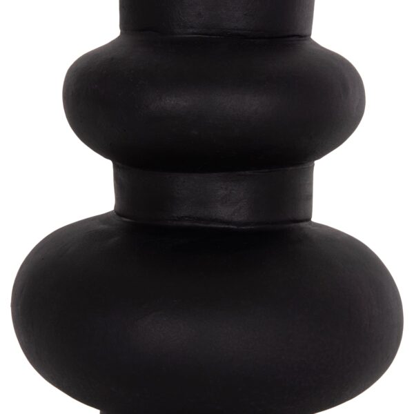 ΕΠΙΤΡΑΠΕΖΙΟ ΔΙΑΚΟΣΜΗΤΙΚΟ ΒΑΖΟ LEMA HM4664.01M ΤΕΡΑΚΟΤΑ ΣΕ ΜΑΥΡΟ--Φ22x29Υεκ. - Image 6