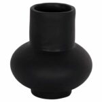 ΕΠΙΤΡΑΠΕΖΙΟ ΔΙΑΚΟΣΜΗΤΙΚΟ ΒΑΖΟ LEMA HM4664.01S ΤΕΡΑΚΟΤΑ ΣΕ ΜΑΥΡΟ--Φ22x22Υεκ.