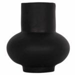 ΕΠΙΤΡΑΠΕΖΙΟ ΔΙΑΚΟΣΜΗΤΙΚΟ ΒΑΖΟ LEMA HM4664.01S ΤΕΡΑΚΟΤΑ ΣΕ ΜΑΥΡΟ--Φ22x22Υεκ. - Image 3