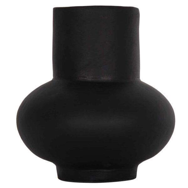 ΕΠΙΤΡΑΠΕΖΙΟ ΔΙΑΚΟΣΜΗΤΙΚΟ ΒΑΖΟ LEMA HM4664.01S ΤΕΡΑΚΟΤΑ ΣΕ ΜΑΥΡΟ--Φ22x22Υεκ. - Image 3