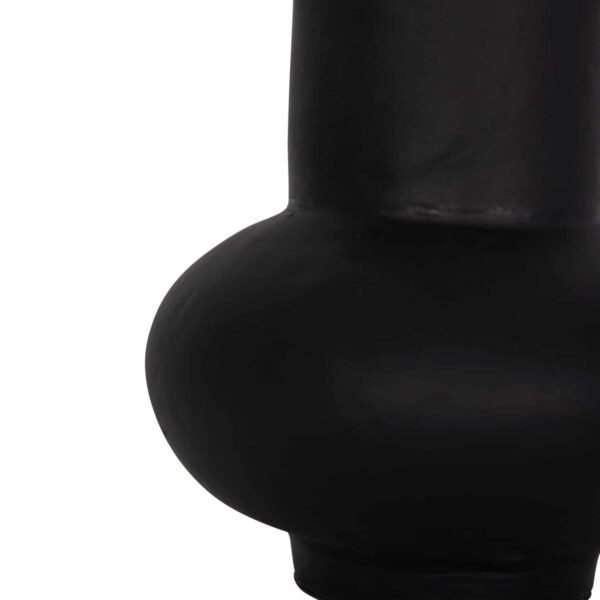 ΕΠΙΤΡΑΠΕΖΙΟ ΔΙΑΚΟΣΜΗΤΙΚΟ ΒΑΖΟ LEMA HM4664.01S ΤΕΡΑΚΟΤΑ ΣΕ ΜΑΥΡΟ--Φ22x22Υεκ. - Image 5