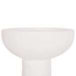 ΕΠΙΤΡΑΠΕΖΙΟ ΔΙΑΚΟΣΜΗΤΙΚΟ ΒΑΖΟ LEKKAN HM4664.02L ΤΕΡΑΚΟΤΑ ΣΕ ΛΕΥΚΟ--Φ18x38Υεκ. - Image 4