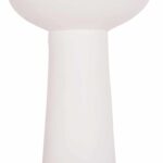 ΕΠΙΤΡΑΠΕΖΙΟ ΔΙΑΚΟΣΜΗΤΙΚΟ ΒΑΖΟ LEKKAN HM4664.02L ΤΕΡΑΚΟΤΑ ΣΕ ΛΕΥΚΟ--Φ18x38Υεκ. - Image 5