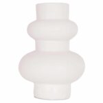 ΕΠΙΤΡΑΠΕΖΙΟ ΔΙΑΚΟΣΜΗΤΙΚΟ ΒΑΖΟ LEMA HM4664.02M ΤΕΡΑΚΟΤΑ ΣΕ ΛΕΥΚΟ--Φ22x29Υεκ. - Image 6