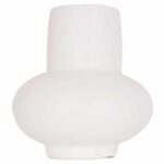 ΕΠΙΤΡΑΠΕΖΙΟ ΔΙΑΚΟΣΜΗΤΙΚΟ ΒΑΖΟ LEMA HM4664.02S ΤΕΡΑΚΟΤΑ ΣΕ ΛΕΥΚΟ--Φ22x22Υεκ. - Image 3