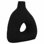 ΕΠΙΤΡΑΠΕΖΙΟ ΔΙΑΚΟΣΜΗΤΙΚΟ ΒΑΖΟ DECANT HM4667.01Μ ΤΕΡΑΚΟΤΑ ΣΕ ΜΑΥΡΟ--17x6.5x20Υεκ.