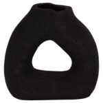 ΕΠΙΤΡΑΠΕΖΙΟ ΔΙΑΚΟΣΜΗΤΙΚΟ ΒΑΖΟ DECANT HM4667.01S ΤΕΡΑΚΟΤΑ ΣΕ ΜΑΥΡΟ--17.5x6.5x17Υεκ. - Image 3