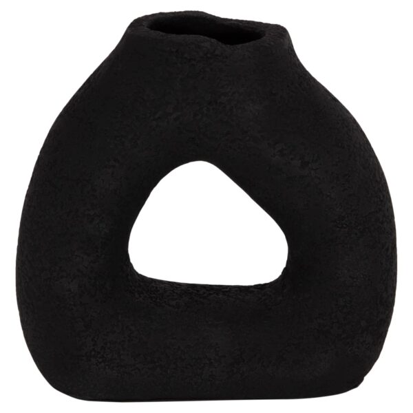 ΕΠΙΤΡΑΠΕΖΙΟ ΔΙΑΚΟΣΜΗΤΙΚΟ ΒΑΖΟ DECANT HM4667.01S ΤΕΡΑΚΟΤΑ ΣΕ ΜΑΥΡΟ--17.5x6.5x17Υεκ. - Image 3