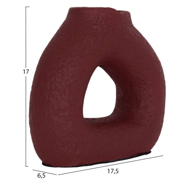 ΕΠΙΤΡΑΠΕΖΙΟ ΔΙΑΚΟΣΜΗΤΙΚΟ ΒΑΖΟ DECANT HM4667.06S ΤΕΡΑΚΟΤΑ ΣΕ ΒΥΣΣΙΝΙ--17.5x6.5x17Υεκ. - Image 2