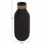 ΕΠΙΤΡΑΠΕΖΙΟ ΔΙΑΚΟΣΜΗΤΙΚΟ ΒΑΖΟ CAMMER HM4687.01M ΤΕΡΑΚΟΤΑ ΣΕ ΜΑΥΡΟ--Φ13x34Υεκ. - Image 2