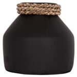 ΕΠΙΤΡΑΠΕΖΙΟ ΔΙΑΚΟΣΜΗΤΙΚΟ ΒΑΖΟ CAMMER HM4687.01XS ΤΕΡΑΚΟΤΑ ΣΕ ΜΑΥΡΟ--Φ16x15Υεκ. - Image 3