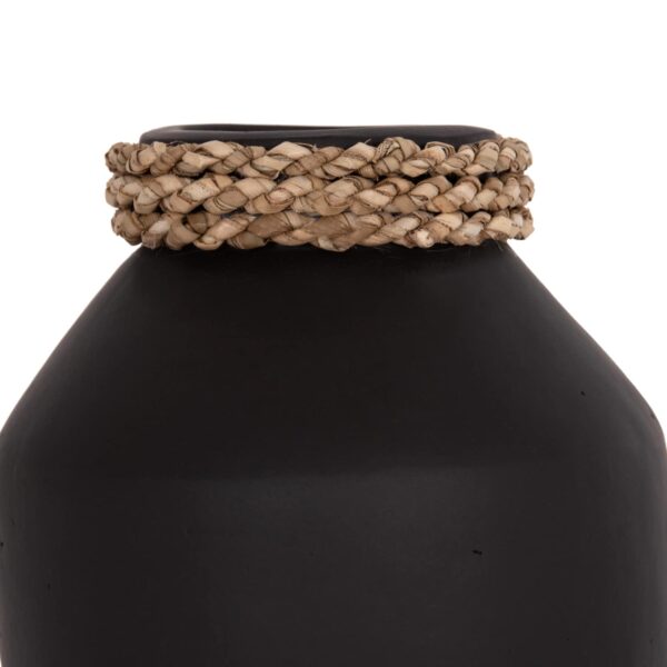 ΕΠΙΤΡΑΠΕΖΙΟ ΔΙΑΚΟΣΜΗΤΙΚΟ ΒΑΖΟ CAMMER HM4687.01XS ΤΕΡΑΚΟΤΑ ΣΕ ΜΑΥΡΟ--Φ16x15Υεκ. - Image 4