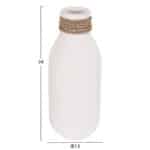 ΕΠΙΤΡΑΠΕΖΙΟ ΔΙΑΚΟΣΜΗΤΙΚΟ ΒΑΖΟ CAMMER HM4687.02M ΤΕΡΑΚΟΤΑ ΣΕ ΛΕΥΚΟ--Φ13x34Υεκ. - Image 2