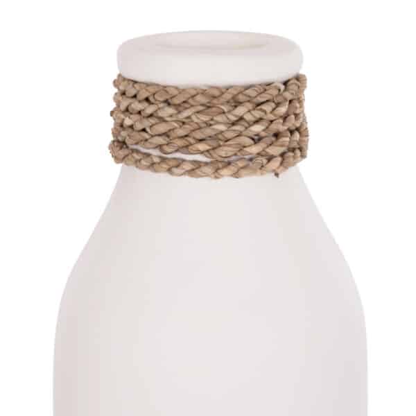 ΕΠΙΤΡΑΠΕΖΙΟ ΔΙΑΚΟΣΜΗΤΙΚΟ ΒΑΖΟ CAMMER HM4687.02M ΤΕΡΑΚΟΤΑ ΣΕ ΛΕΥΚΟ--Φ13x34Υεκ. - Image 4