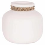 ΕΠΙΤΡΑΠΕΖΙΟ ΔΙΑΚΟΣΜΗΤΙΚΟ ΒΑΖΟ CAMMER HM4687.02S ΤΕΡΑΚΟΤΑ ΣΕ ΛΕΥΚΟ--Φ22x20Υεκ.