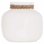 ΕΠΙΤΡΑΠΕΖΙΟ ΔΙΑΚΟΣΜΗΤΙΚΟ ΒΑΖΟ CAMMER HM4687.02S ΤΕΡΑΚΟΤΑ ΣΕ ΛΕΥΚΟ--Φ22x20Υεκ. - Image 3