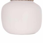 ΕΠΙΤΡΑΠΕΖΙΟ ΔΙΑΚΟΣΜΗΤΙΚΟ ΒΑΖΟ CAMMER HM4687.02S ΤΕΡΑΚΟΤΑ ΣΕ ΛΕΥΚΟ--Φ22x20Υεκ. - Image 5