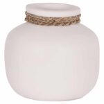 ΕΠΙΤΡΑΠΕΖΙΟ ΔΙΑΚΟΣΜΗΤΙΚΟ ΒΑΖΟ CAMMER HM4687.02S ΤΕΡΑΚΟΤΑ ΣΕ ΛΕΥΚΟ--Φ22x20Υεκ. - Image 6