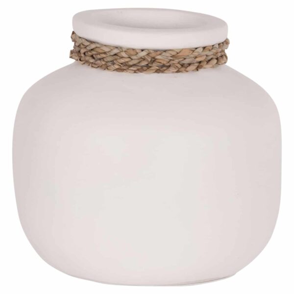 ΕΠΙΤΡΑΠΕΖΙΟ ΔΙΑΚΟΣΜΗΤΙΚΟ ΒΑΖΟ CAMMER HM4687.02S ΤΕΡΑΚΟΤΑ ΣΕ ΛΕΥΚΟ--Φ22x20Υεκ. - Image 6