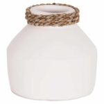 ΕΠΙΤΡΑΠΕΖΙΟ ΔΙΑΚΟΣΜΗΤΙΚΟ ΒΑΖΟ CAMMER HM4687.02XS ΤΕΡΑΚΟΤΑ ΣΕ ΛΕΥΚΟ--Φ16x15Υεκ. - Image 3