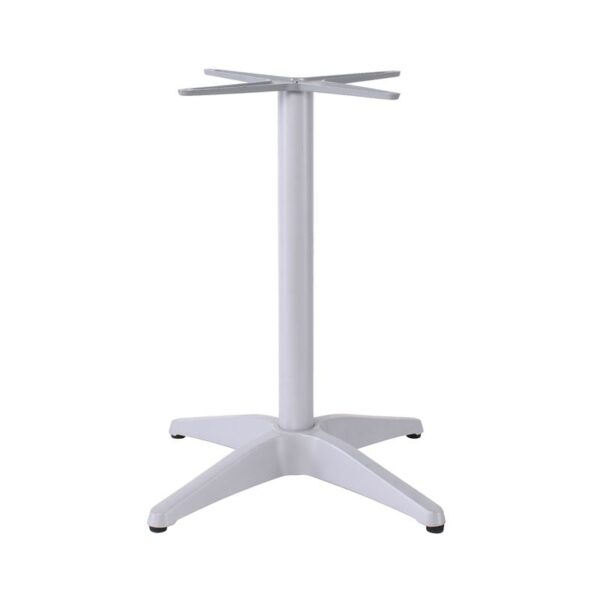 FACTORY Βάση Τραπεζιού Αλουμίνιο Απόχρωση Silver (2,35kg) 66x66cm H.69cm - Image 4